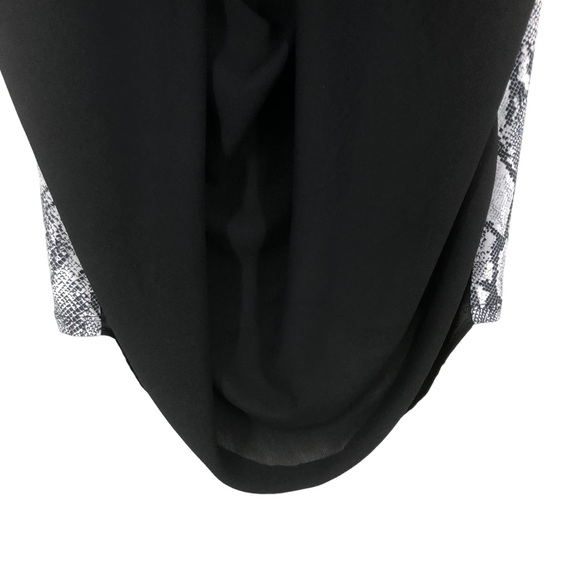 Python Snake Print Sleeveless, Backless Tunic Top, Super Soft Mixed Fabric SZ M - Picture 7 of 10